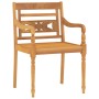 Juego de comedor para jardín 5 piezas madera maciza de teca de vidaXL, Conjuntos de jardín - Ref: Foro24-3155977, Precio: 608...