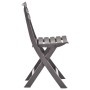 Sillas de jardín plegables 2 unidades plástico color moca de vidaXL, Sillas de jardín - Ref: Foro24-48788, Precio: 59,07 €, D...