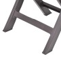 Sillas de jardín plegables 2 unidades plástico color moca de vidaXL, Sillas de jardín - Ref: Foro24-48788, Precio: 59,07 €, D...