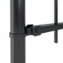 Valla de jardín con puntas de aro acero negro 8,5x1,2 m de vidaXL, Paneles de vallas - Ref: Foro24-277669, Precio: 304,81 €, ...