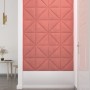 Paneles de pared 12 uds terciopelo rosa 30x30 cm 0,54 m² de vidaXL, Recubrimiento de paredes - Ref: Foro24-343950, Precio: 26...