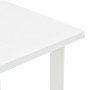 Mesa de jardín de plástico blanco 80x75x72 cm de vidaXL, Mesas de jardín - Ref: Foro24-48802, Precio: 74,35 €, Descuento: %