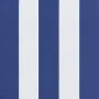 Cojines de silla 2 uds tela a rayas azul y blanco 40x40x7 cm de vidaXL, Cojines para sillas y sofás - Ref: Foro24-361486, Pre...