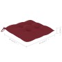 Set de comedor de jardín plegable 5 piezas con cojines bambú de vidaXL, Conjuntos de jardín - Ref: Foro24-3063984, Precio: 27...