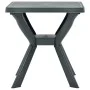 Mesa bistro de plástico verde 70x70x72 cm de vidaXL, Mesas de jardín - Ref: Foro24-48800, Precio: 75,52 €, Descuento: %
