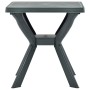 Mesa bistro de plástico verde 70x70x72 cm de vidaXL, Mesas de jardín - Ref: Foro24-48800, Precio: 66,43 €, Descuento: %