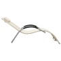 Tumbonas 2 unidades textilene crema y gris de vidaXL, Tumbonas - Ref: Foro24-310518, Precio: 139,91 €, Descuento: %