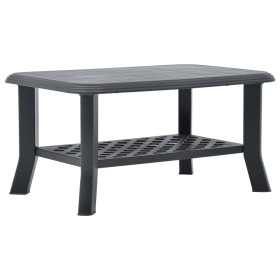 Mesa de centro de plástico gris antracita 90x60x46 cm de vidaXL, Mesas de centro - Ref: Foro24-48795, Precio: 76,91 €, Descue...