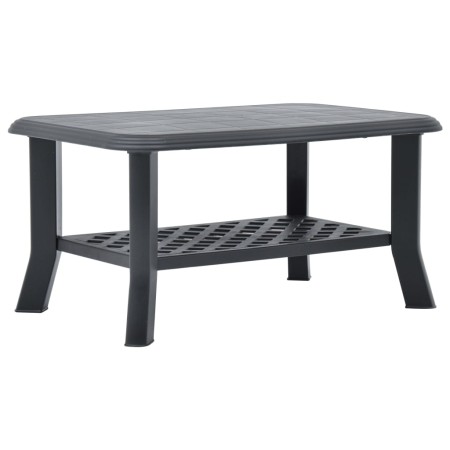 Mesa de centro de plástico gris antracita 90x60x46 cm de vidaXL, Mesas de centro - Ref: Foro24-48795, Precio: 76,91 €, Descue...