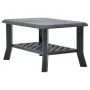 Mesa de centro de plástico gris antracita 90x60x46 cm de vidaXL, Mesas de centro - Ref: Foro24-48795, Precio: 77,45 €, Descue...