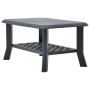 Mesa de centro de plástico gris antracita 90x60x46 cm de vidaXL, Mesas de centro - Ref: Foro24-48795, Precio: 76,91 €, Descue...