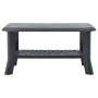 Mesa de centro de plástico gris antracita 90x60x46 cm de vidaXL, Mesas de centro - Ref: Foro24-48795, Precio: 76,91 €, Descue...