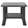 Mesa de centro de plástico gris antracita 90x60x46 cm de vidaXL, Mesas de centro - Ref: Foro24-48795, Precio: 77,45 €, Descue...
