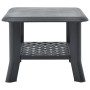 Mesa de centro de plástico gris antracita 90x60x46 cm de vidaXL, Mesas de centro - Ref: Foro24-48795, Precio: 76,91 €, Descue...