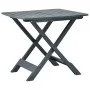 Mesa de jardín plegable de plástico verde 79x72x70 cm de vidaXL, Mesas de jardín - Ref: Foro24-48791, Precio: 73,12 €, Descue...