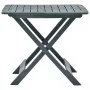 Mesa de jardín plegable de plástico verde 79x72x70 cm de vidaXL, Mesas de jardín - Ref: Foro24-48791, Precio: 73,12 €, Descue...