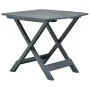 Mesa de jardín plegable de plástico verde 79x72x70 cm de vidaXL, Mesas de jardín - Ref: Foro24-48791, Precio: 73,12 €, Descue...
