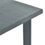 Mesa de jardín de plástico verde 80x75x72 cm de vidaXL, Mesas de jardín - Ref: Foro24-48803, Precio: 73,65 €, Descuento: %