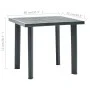 Mesa de jardín de plástico verde 80x75x72 cm de vidaXL, Mesas de jardín - Ref: Foro24-48803, Precio: 73,65 €, Descuento: %