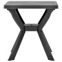 Mesa bistró plástico gris antracita 70x70x72 cm de vidaXL, Mesas de jardín - Ref: Foro24-48801, Precio: 86,21 €, Descuento: %