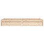 Estructura de cama individual con cajones 75x190 cm de vidaXL, Camas y somieres - Ref: Foro24-3103453, Precio: 148,15 €, Desc...