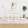 Set de bar 7 piezas madera maciza de pino blanco de vidaXL, muebles para cocinas y comedores - Ref: Foro24-3124713, Precio: 3...