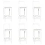 Set de bar 7 piezas madera maciza de pino blanco de vidaXL, muebles para cocinas y comedores - Ref: Foro24-3124713, Precio: 3...