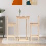 Set de bar 3 piezas madera maciza de pino de vidaXL, muebles para cocinas y comedores - Ref: Foro24-3124732, Precio: 133,22 €...