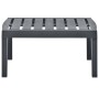 Mesa de jardín de plástico gris antracita 78x55x38 cm de vidaXL, Mesas de jardín - Ref: Foro24-48815, Precio: 57,00 €, Descue...