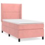 Cama box spring con colchón terciopelo rosa 80x200 cm de vidaXL, Camas y somieres - Ref: Foro24-3132590, Precio: 330,69 €, De...