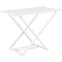 Tendedero plegable de plástico blanco de vidaXL, Tendederos y perchas - Ref: Foro24-48817, Precio: 71,73 €, Descuento: %