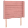 Cama box spring colchón y LED terciopelo rosa 80x200 cm de vidaXL, Camas y somieres - Ref: Foro24-3139594, Precio: 335,41 €, ...