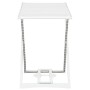 Tendedero plegable de plástico blanco de vidaXL, Tendederos y perchas - Ref: Foro24-48817, Precio: 71,73 €, Descuento: %