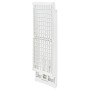Tendedero plegable de plástico blanco de vidaXL, Tendederos y perchas - Ref: Foro24-48817, Precio: 71,73 €, Descuento: %