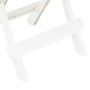 Mesa plegable de jardín plástico blanco 45x43x50 cm de vidaXL, Mesas de jardín - Ref: Foro24-48808, Precio: 31,28 €, Descuent...