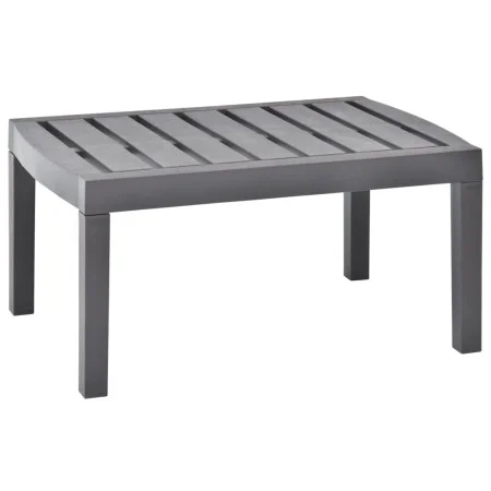 Mesa de jardín de plástico moca 78x55x38 cm de vidaXL, Mesas de jardín - Ref: Foro24-48816, Precio: 48,29 €, Descuento: %
