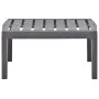 Mesa de jardín de plástico moca 78x55x38 cm de vidaXL, Mesas de jardín - Ref: Foro24-48816, Precio: 48,29 €, Descuento: %