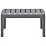Mesa de jardín de plástico moca 78x55x38 cm de vidaXL, Mesas de jardín - Ref: Foro24-48816, Precio: 47,20 €, Descuento: %