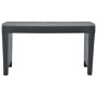 Juego de muebles de jardín 3 piezas plástico gris antracita de vidaXL, Conjuntos de jardín - Ref: Foro24-48824, Precio: 205,4...