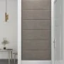 Paneles de pared 12 uds terciopelo gris claro 90x30 cm 3,24 m² de vidaXL, Recubrimiento de paredes - Ref: Foro24-343919, Prec...
