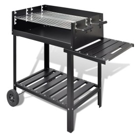 Soporte para barbacoa de carbón con 2 ruedas de vidaXL, Barbacoas - Ref: Foro24-40714, Precio: 184,97 €, Descuento: %