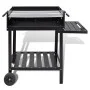 Soporte para barbacoa de carbón con 2 ruedas de vidaXL, Barbacoas - Ref: Foro24-40714, Precio: 180,71 €, Descuento: %
