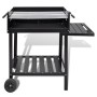 Soporte para barbacoa de carbón con 2 ruedas de vidaXL, Barbacoas - Ref: Foro24-40714, Precio: 184,97 €, Descuento: %