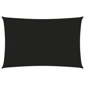 Toldo de vela rectangular tela Oxford negro 3x6 m de vidaXL, Sombrillas - Ref: Foro24-135763, Precio: 57,18 €, Descuento: %