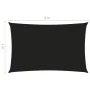 Toldo de vela rectangular tela Oxford negro 3x6 m de vidaXL, Sombrillas - Ref: Foro24-135763, Precio: 57,18 €, Descuento: %