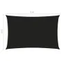 Toldo de vela rectangular tela Oxford negro 4x7 m de vidaXL, Sombrillas - Ref: Foro24-135768, Precio: 82,15 €, Descuento: %