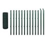 Euro Valla de acero verde 25x1 m de vidaXL, Paneles de vallas - Ref: Foro24-142399, Precio: 165,33 €, Descuento: %