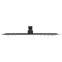 Cabezal ducha efecto lluvia acero inox cuadrado negro 25x25 cm de vidaXL, Cabezales de ducha - Ref: Foro24-147696, Precio: 21...
