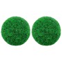 Bolas de boj artificial 2 unidades 45 cm de vidaXL, Flora artificial - Ref: Foro24-315481, Precio: 84,76 €, Descuento: %