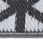 Alfombra de exterior PP negra 80x250 cm de vidaXL, Protectores para exterior - Ref: Foro24-317006, Precio: 29,63 €, Descuento: %